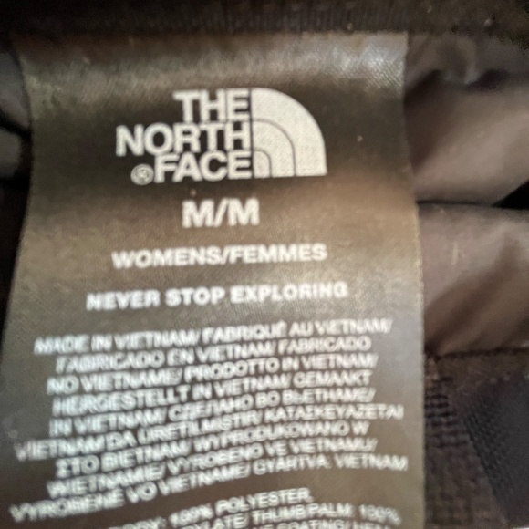 NWOT North Face Snow Gloves, Size M - Picture 3 of 3